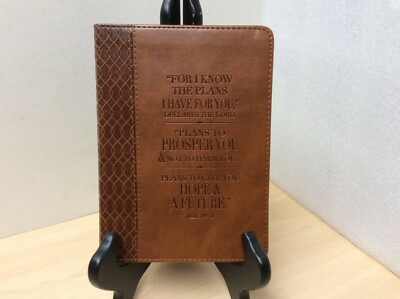 For Know the Plans I Have for You Lux-Leather Journal JER. 29: 11 Brown Leather -image