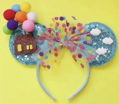 UP  Balloons Mickey Minnie Ears - HANDMADE-image
