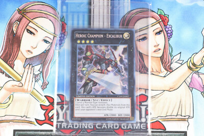 Yugioh Heroic Champion - Excalibur CT09-EN002 Limited Edition Secret Rare-image