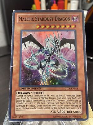 YuGiOh! Malefic Stardust Dragon (CT08-EN014) Limited Edition - Super Rare --image