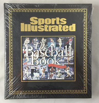Sealed Easton Press Sports Illustrated The Baseball Book Leather Gilt-image