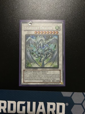 YUGIOH Stardust Dragon CT05-EN001 Secret Rare Limited Edition NM-image