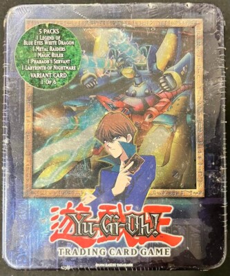 2003 Yu-Gi-Oh Collector Tin Kaiba XYZ Dragon Cannon FACTORY SEALED Yugioh TCG-image