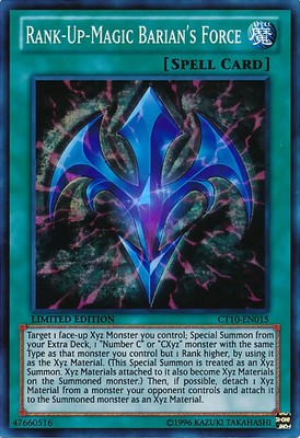 Rank-Up-Magic Barian's Force - CT10-EN015 - Super Rare - Limited Edition - Moder-image