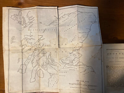 1785 Journal of a tour to the Hebrides; Boswell’s Tour; Scotland; As Is-image