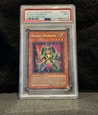 PSA 9 Rocket Warrior - CT02-EN005 - Yu-Gi-Oh! - Collector's Tin Promo-image