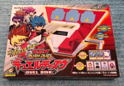 Yu-Gi-Oh Yugioh Rush Duel Duel Disk & 4 ID & 3 Promo Cards Set CG1761 KONAMI new-image