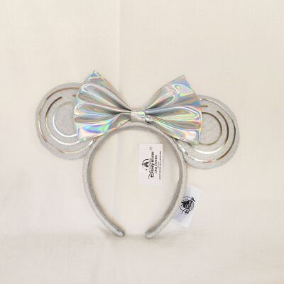 DisneyParks Tron Minnie Mouse Ear Headband Shanghai Disneyland 2024-image