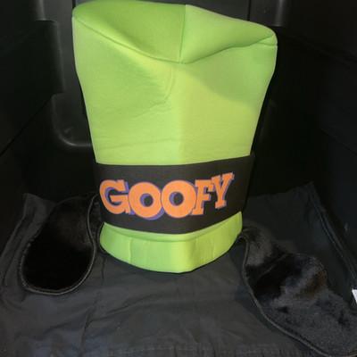 Goofy Hat Floppy Ears Adult Green Walt Disney World Disneyland Parks Authentic-image