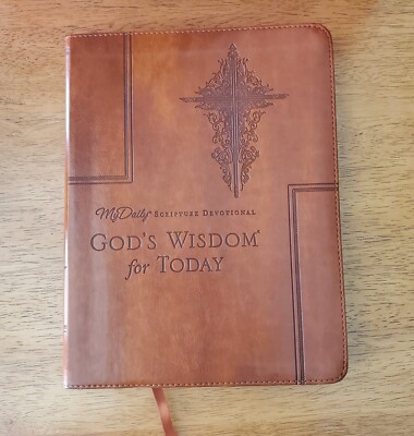 God’s Wisdom For Today My Daily Scripture Devotional By Thomas Nelson 2013 Book -image