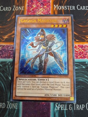 Yu-Gi-Oh! Gagaga Magician ZTIN-ENV01 Ultimate Rare Limited Near Mint a1/-image