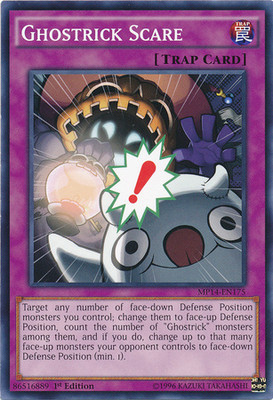 Ghostrick Scare [MP14-EN175] Common Near Mint 1st Edition - Yugioh single-image