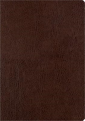 ESV Single Column Journaling Bible, Large Print (Mocha) (Leather / Fine Binding)-image