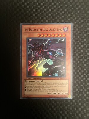 Yu-Gi-Oh! Van'Dalgyon the Dark Dragon Lord JUMP-EN023 Ultra Rare MP-image