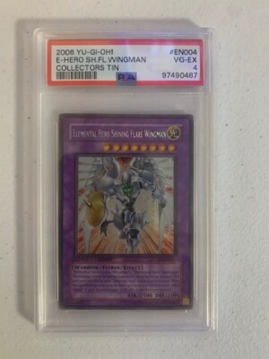 Elemental Hero Shining Flare Wingman CT03-EN004 PSA 4-image