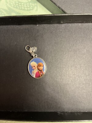 Walt Disney World Elsa and Anna Charm For Charm Bracelet or Necklace-image