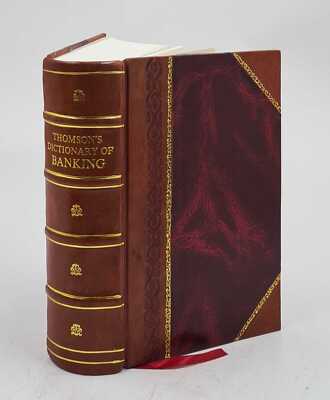 Thomson'S Dictionary Of Banking : A Concise Encyclopedia Of Bank [Leather Bound]-image