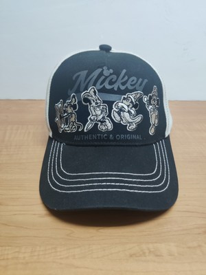 Mickey Mouse Through The Years Baseball Cap Walt Disney World Parks Black -image