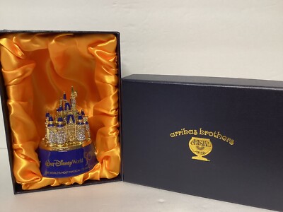 Disney Parks Arribas Brothers 50th Anniversary Castle Trinket Box-image