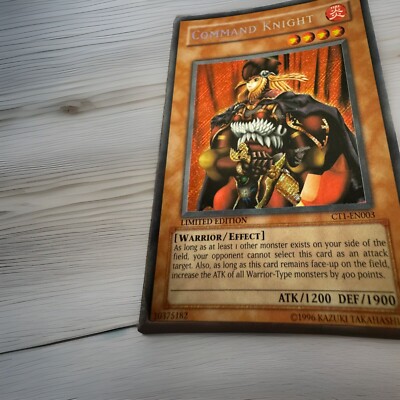 Command Knight - Collectors Tin - CT1-EN003 - 1st Edition - Limited Holo -...-image