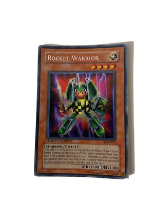 Yu-Gi-Oh! TCG Rocket Warrior  CT2-EN005 Limited Secret Rare HOLOGRAPHIC-image