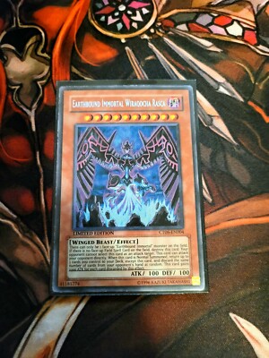 YUGIOH TCG EARTHBOUND IMMORTAL WIRAQOCHA RASCA CT06-EN004 SECRET LIMITED ED LP-image