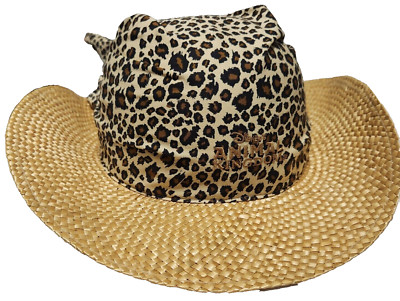 Walt Disney World  Animal Kingdom Leopard Straw Hat Womens-image