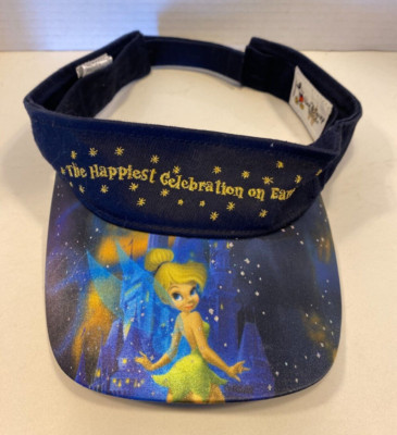 Walt Disney World Tinker Bell Black Visor The Happiest Celebration on Earth-image