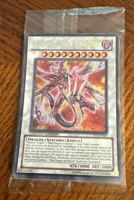Majestic Red Dragon Tin Promo Sealed Yugioh CT07-EN001-image
