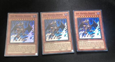 3x The Wicked Eraser (CT07-en011) - NM Super Rare Yugioh-image