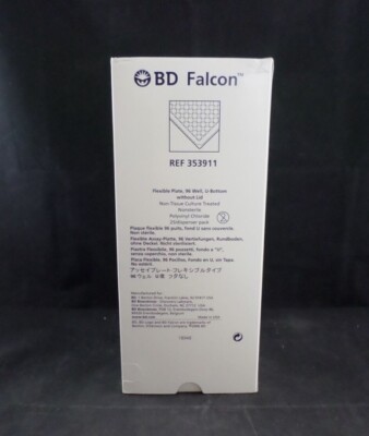 FALCON Plastic 96-Well U-Bottom Flexible Plate 353911 25/PK-image