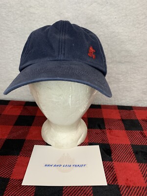 Disney Mickey Mouse Hat Cap Adjustable Strap back Blue Walt Disney World Park-image