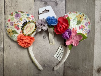 Walt Disney World Epcot 2018 Flower and Garden Festival Minnie Ears Headband NWT-image