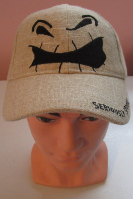 New Disney Parks NBC Jack Skellington Seriously  Hat Cap Adult One Size NWT WDW-image