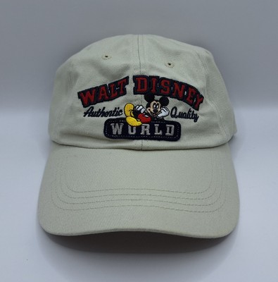Walt Disney World Mickey Mouse Since 1971 Khaki Embroidered Adjustable Adult Cap-image