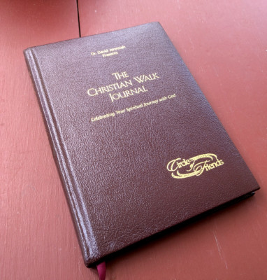 The Christian Walk Journal by David Jeremiah (2003, Hardcover) FAST SHIPPING-image