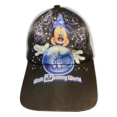 Walt Disney World Wizard Mickey Mouse Baseball Cap Fantasia Park Exclusive Youth-image