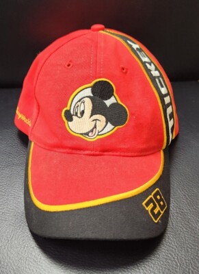 Walt Disney World Embroidered Mickey Mouse Strap back Hat/Cap Unisex Adjustable -image