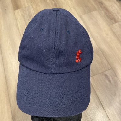 Walt Disney World Mickey Mouse BaseBall Cap Hat Red Mickey Logo Adult Adjustable-image