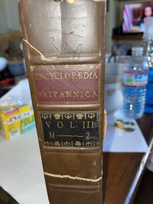 Encyclopedia Britannica Facsimile Vol 3 M-Z Unknown Yr-image