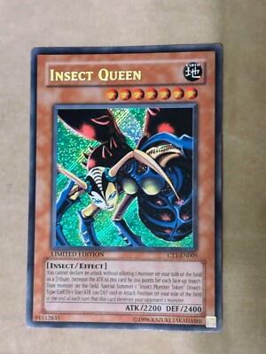 Insect Queen CT1-EN005 2004 Collectors Tin Limited Edition Yu-Gi-Oh!-image