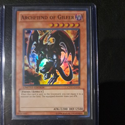 Archfiend of Gilfer CT07-EN014 Super Rare Limited Ed. - NM-image