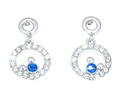 Disney Parks Arribas Earrings✿Mickey Mouse Made with Crystals from Swarovski -image