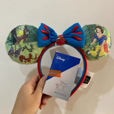 DisneyParks 100 Years Decades 2 of 10 Snow White Mickey Mouse Ears Headband 2024-image