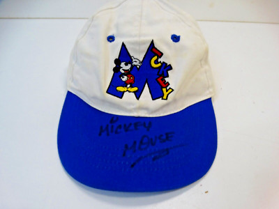 Goofy's Hat Co. Autographed Mickey Mouse Hat Cap Walt Disney World Youth Size-image