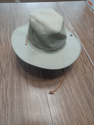 Walt Disney World Beige Safari Hat Animal Kingdom Leather Trim-image