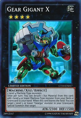 Gear Gigant X - CT10-EN017 - Super Rare - Limited Edition Moderately Played 2013-image