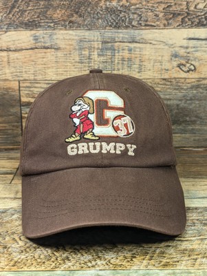 Walt Disney World Grumpy G 37 Brown Hat Adjustable Park Merchandise -image