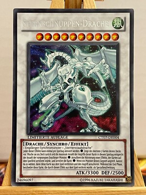 Shooting Star Dragon CT07-EN004 Secret Rare German NM YUGIOH-image