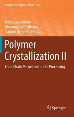 Polymer Crystallization II Hardcover Book-image